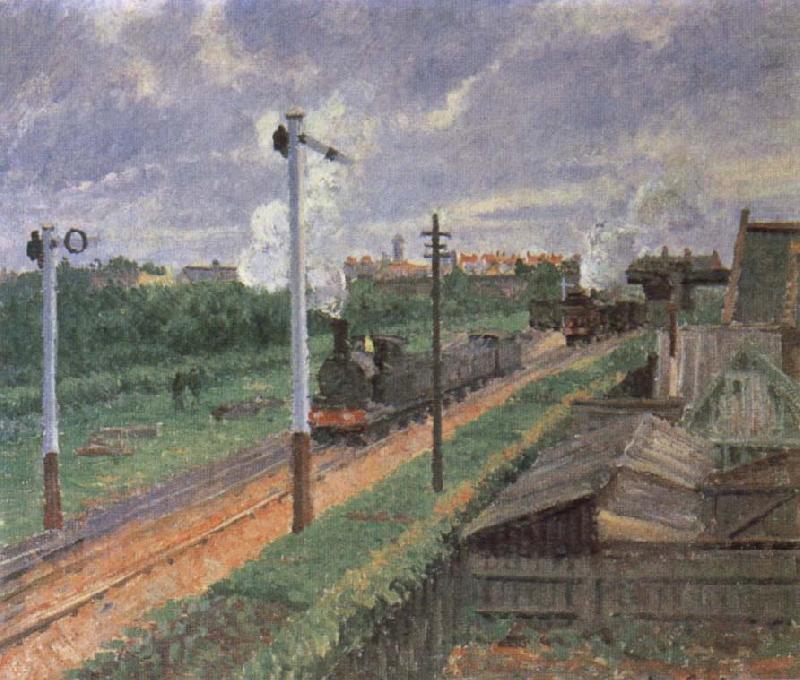 Camille Pissarro The Train